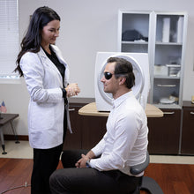 Load image into Gallery viewer, HVF-100, Automated Kinetic and Static Perimeter with Embedded PC with Mount, without Monitor, HVF-100 Huvitz Automated Perimeter Standard Goldmann White-On-White | US Ophthalmic, US Ophthalmic | Ophthalmology & Optometry Equipment for sale