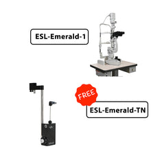 Load image into Gallery viewer, ESL-Emerald-1 2x Slit Lamp | Greenough Type Stereoscopic Microscope
