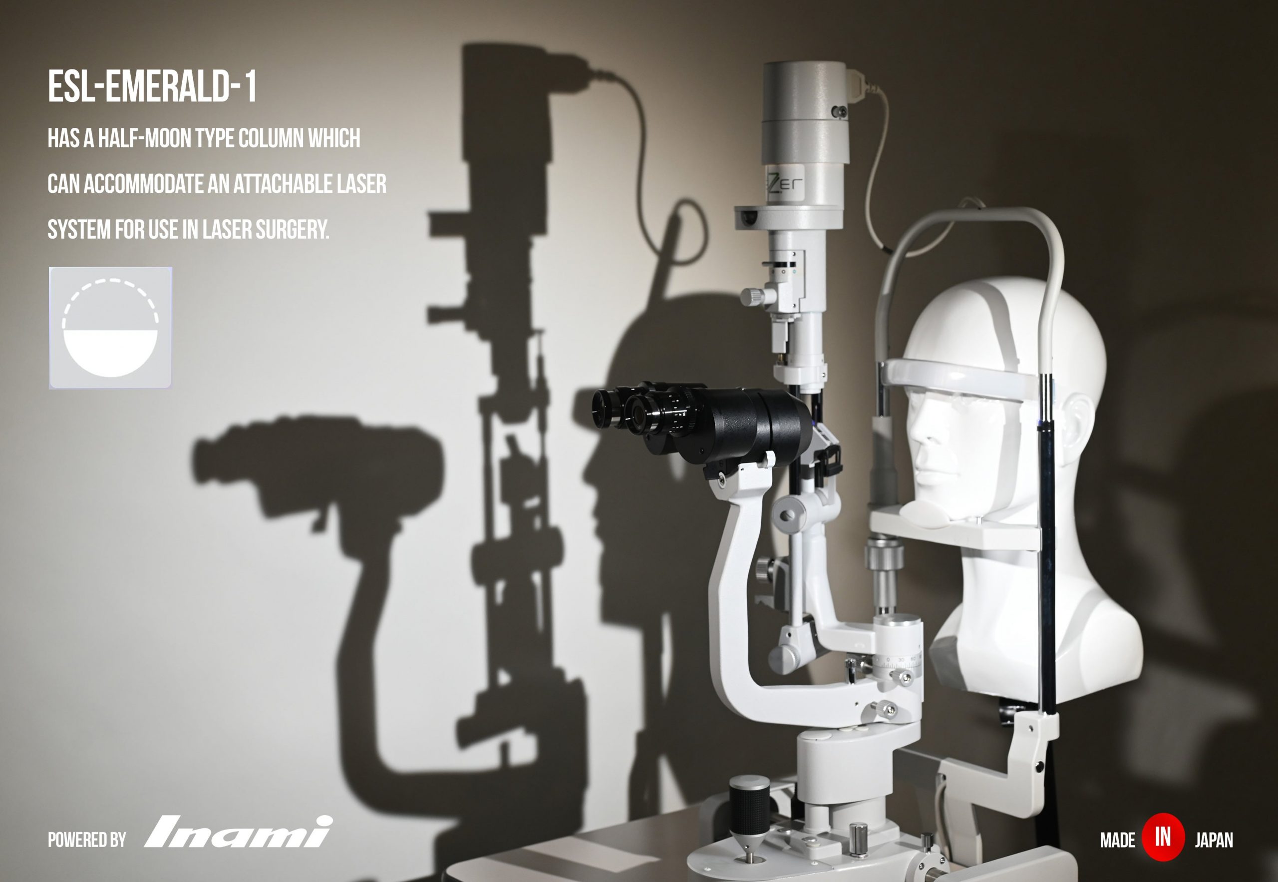 Ezer ESL-Emerald-1 Slit Lamp 2x