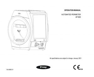 Frey Perimeter AP-600 – manual cover