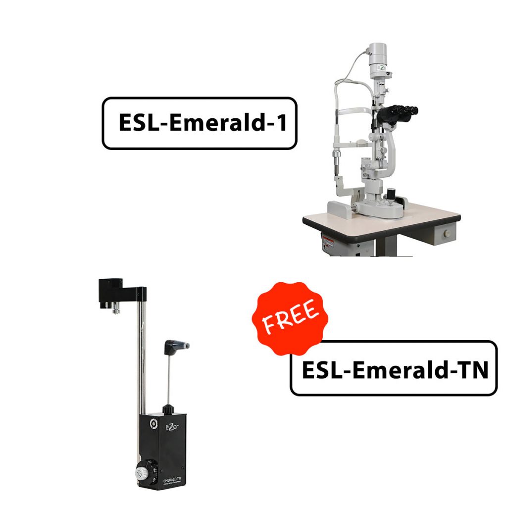 Ezer ESL-Emerald-1 Slit Lamp 2x