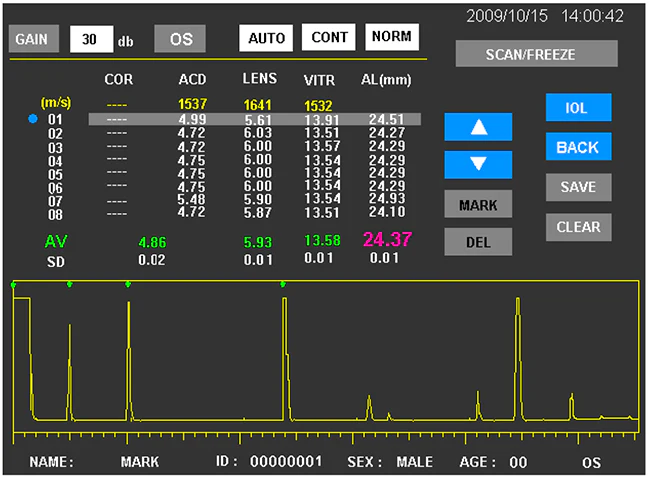 Ezer Biometer + Pachymeter EUS-1800 AP – image 2