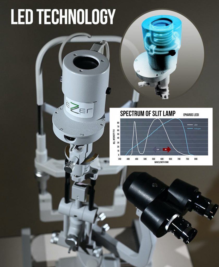 Ezer ESL-Emerald-1 Slit Lamp 2x