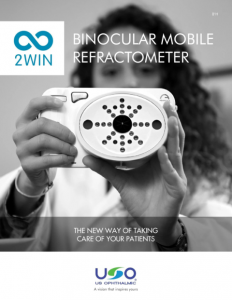 Adaptica 2WIN Portable Binocular Refractometer – catalog cover
