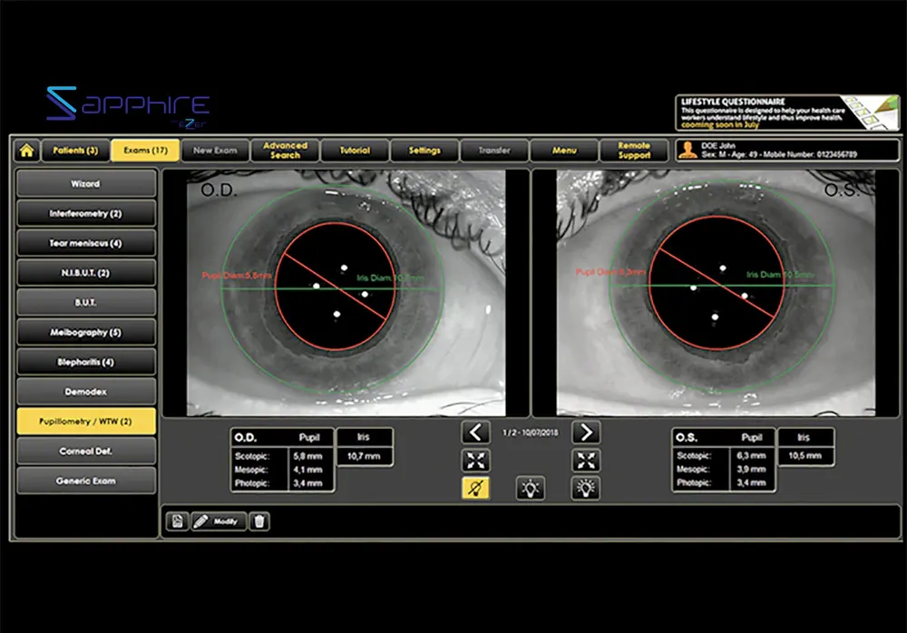 Ezer Dry Eye Sapphire A