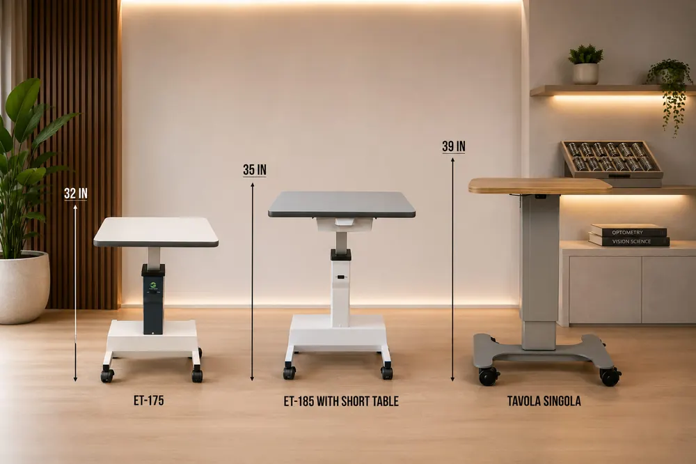 Luxvision Electric Table with Short Table for One Instrument ET-185