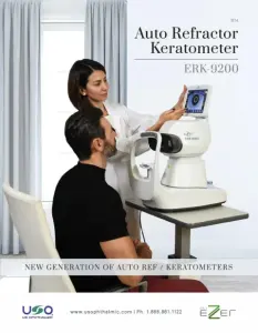 Ezer ERK-9200 Auto Refractor Keratometer – catalog cover