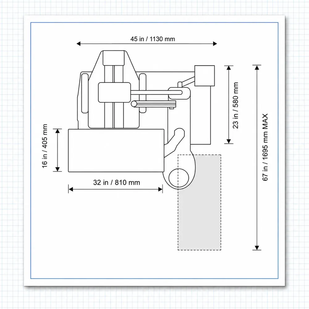 Dimensions diagram